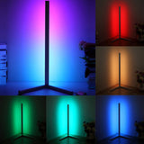 Modern RGB LED Corner Rod Standing Floor Lamp- EU, US Plug_9
