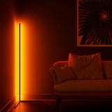 Modern RGB LED Corner Rod Standing Floor Lamp- EU, US Plug_3