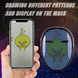 LED Face Transforming Luminous Face Mask for Parties- Battery Powered/USB Rechargeable_22
