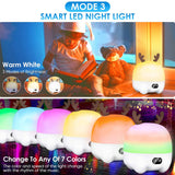 USB Rechargeable LED Elk Light Projector and Bluetooth Music Lamp_5