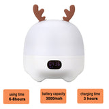 USB Rechargeable LED Elk Light Projector and Bluetooth Music Lamp_2