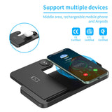 4-in-1 Wireless Fast Charging Station for QI Devices- USB Powered_9
