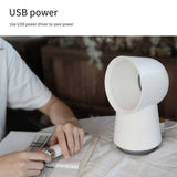 Mini Cooling Fan Bladeless Mist Humidifier w/ LED Light- USB Charging_11