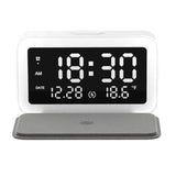 LED Digital Alarm Clock and Wireless Phone Charger- USB Powered_11