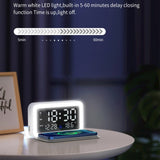 LED Digital Alarm Clock and Wireless Phone Charger- USB Powered_13