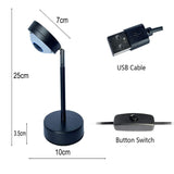 RGB Remote Controlled LED Sunlight Projector Room Decor- USB Plugged in_13