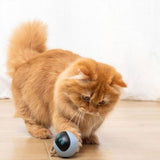 USB Rechargeable Interactive Colorful LED Self-Rotating Toy Ball_5