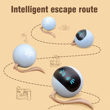 USB Rechargeable Interactive Colorful LED Self-Rotating Toy Ball_8