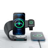 4-in-1 Fast Charging Magnetic Wireless Charger- USB Powered_9