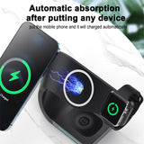 4-in-1 Fast Charging Magnetic Wireless Charger- USB Powered_2