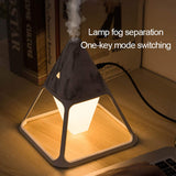 Triangular Volcano Design LED Night Light and Humidifier (USB Power Supply)_13