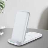 3-in-1 Fast Charging Wireless Charging Station for Qi Devices- USB Powered_7