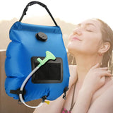 20L Outdoor Camping Hiking Portable Water Storage Shower Bag_7