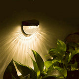 Semi Circle Solar Powered Outdoor Waterproof Sensor Wall Light_11