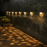 Semi Circle Solar Powered Outdoor Waterproof Sensor Wall Light_4