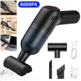 Portable Wireless Mini Car Vacuum Cleaner with Strong Suction (USB Power Supply)_10