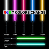 Heavy Handle USB Rechargeable LED Light Saber Kid's Toy Sword_6