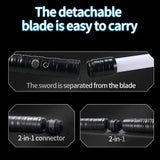 Heavy Handle USB Rechargeable LED Light Saber Kid's Toy Sword_7