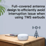 Wireless Earbud in-Ear Earphones with USB Charging Case and Mic_14