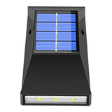 2pc/set LED Outdoor Garden Solar Powered LED Wall Lamps_4