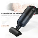 Portable Wireless Mini Car Vacuum Cleaner with Strong Suction (USB Power Supply)_2
