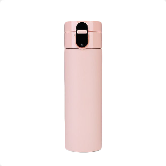 USB Rechargeable Insulated Smart Water Bottle with OLED Display_0