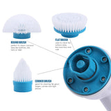 Cordless Turbo Power Electric Spin Scrubber- AU, EU, UK, US Plug_13