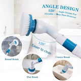 Cordless Turbo Power Electric Spin Scrubber- AU, EU, UK, US Plug_1