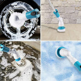 Cordless Turbo Power Electric Spin Scrubber- AU, EU, UK, US Plug_6
