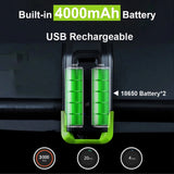 3-in-1 Bicycle Speedometer Rechargeable Bike Light- USB Charging_6