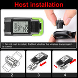 3-in-1 Bicycle Speedometer Rechargeable Bike Light- USB Charging_8