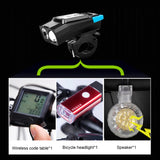 3-in-1 Bicycle Speedometer Rechargeable Bike Light- USB Charging_2
