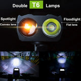 3-in-1 Bicycle Speedometer Rechargeable Bike Light- USB Charging_3