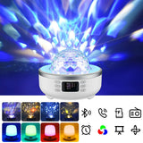 Multi-function Star Light Projector Bluetooth Speaker Night Lamp- USB Powered_12
