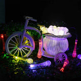 Solar Powered Outdoor Fairy LED Droplights Garden Decor_5