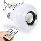 E27 Wireless Remote Control Mini Smart LED Audio Speaker_1