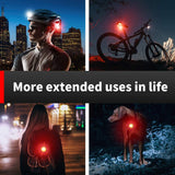 Super Bright USB Rechargeable Bicycle Tail Light with 4 Light Modes_3