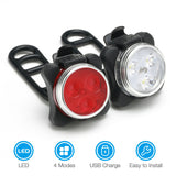 Super Bright USB Rechargeable Bicycle Tail Light with 4 Light Modes_4