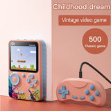 G5 Retro Game Console with 500 Built-in Nostalgic Games- USB Charging_11
