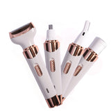 4-in-1 Women's USB Rechargeable Painless Epilator Electric Shaver_1