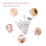 4-in-1 Women's USB Rechargeable Painless Epilator Electric Shaver_10