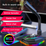 USB Interface RGB Noise Reduction Computer Microphone_13