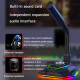 USB Interface RGB Noise Reduction Computer Microphone_14