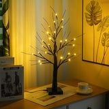 LED Illuminated Birch Tree for Home and Holiday Decoration- USB Charging_16