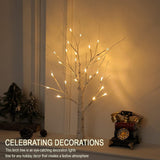 LED Illuminated Birch Tree for Home and Holiday Decoration- USB Charging_1