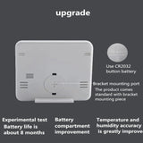 Thermometer and Humidity Monitor with 3.2” LCD Display- Battery Operated_10