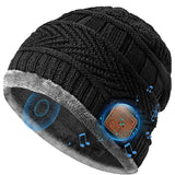 Wireless Bluetooth Musical Knitted Wearable Washable Hat- USB Charging_6