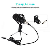 BM-300 USB Wired Condenser Microphone for Computer Studio_3
