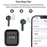 J101 TWS Touch Control Wireless BT Headphones with Mic- USB Charging_9