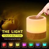 USB Charging Portable Remote Controlled Touch Lamp Night Light_9